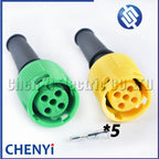 5 Pin Female circular Automobile waterproof connector Wire harness plug With  Pins