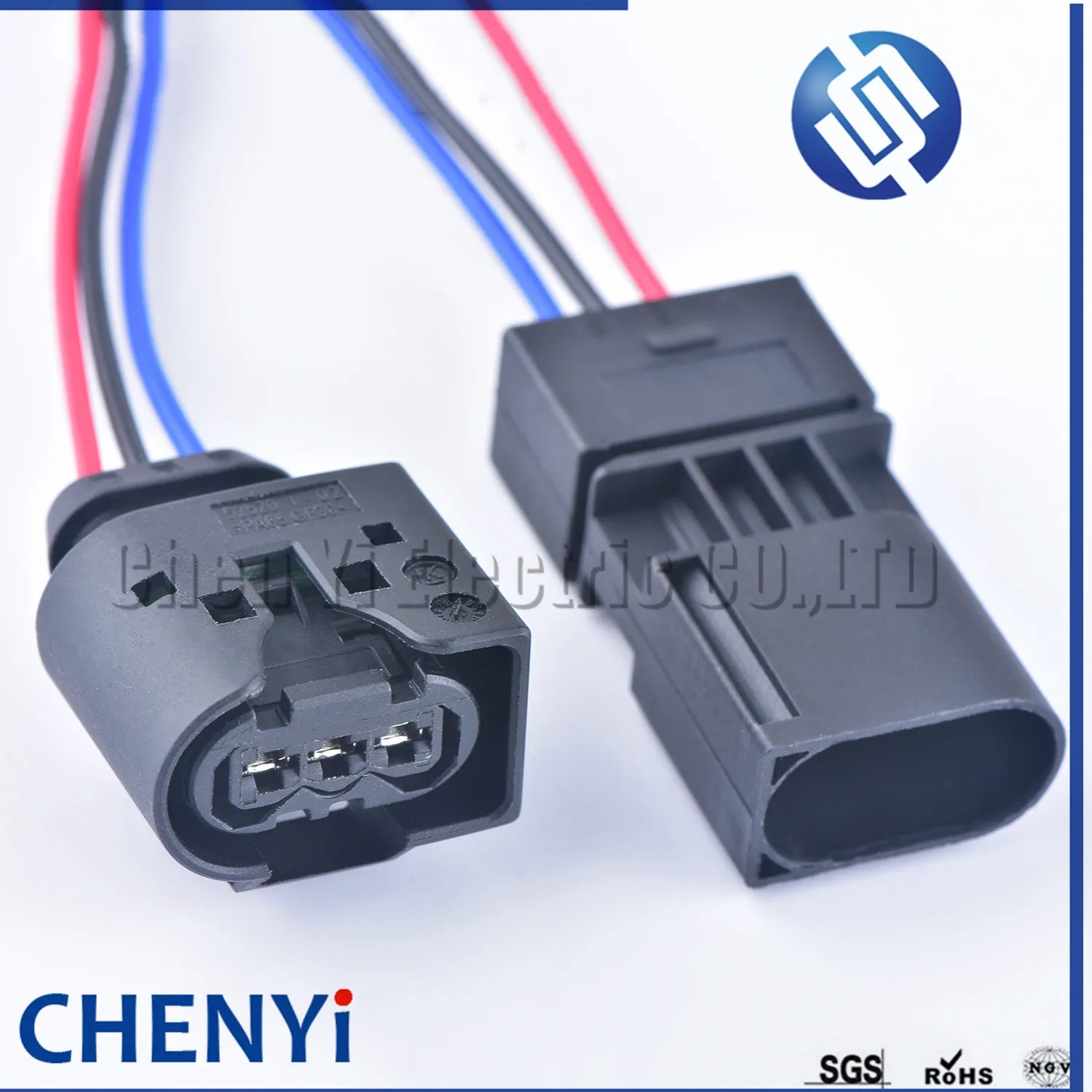3 Pin Automotive Waterproof Connector high pressure oil pressure sensor ABS sensor connectors 09441311 1-968408-2