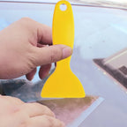 Yellow Scraper Car Film Application Tools Universal Auto Film Wrap Tint Tinted Sticker Scraper Hard Sticker Smooth Squeegee Kit