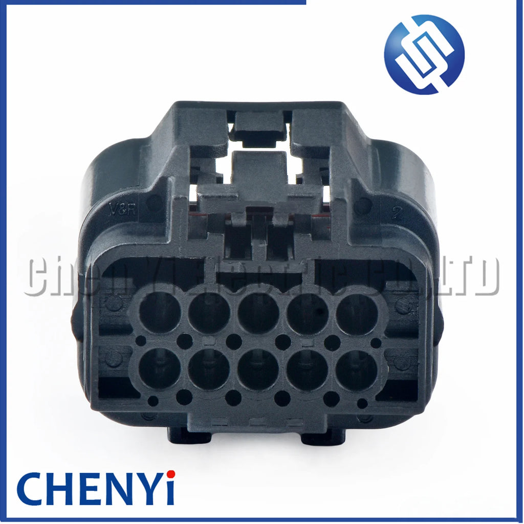 10 Pin Automotive waterproof connector harness plug 6189-0767 For Hitachi excavator 4HK1 6HK1 EGR Solenoid Valve