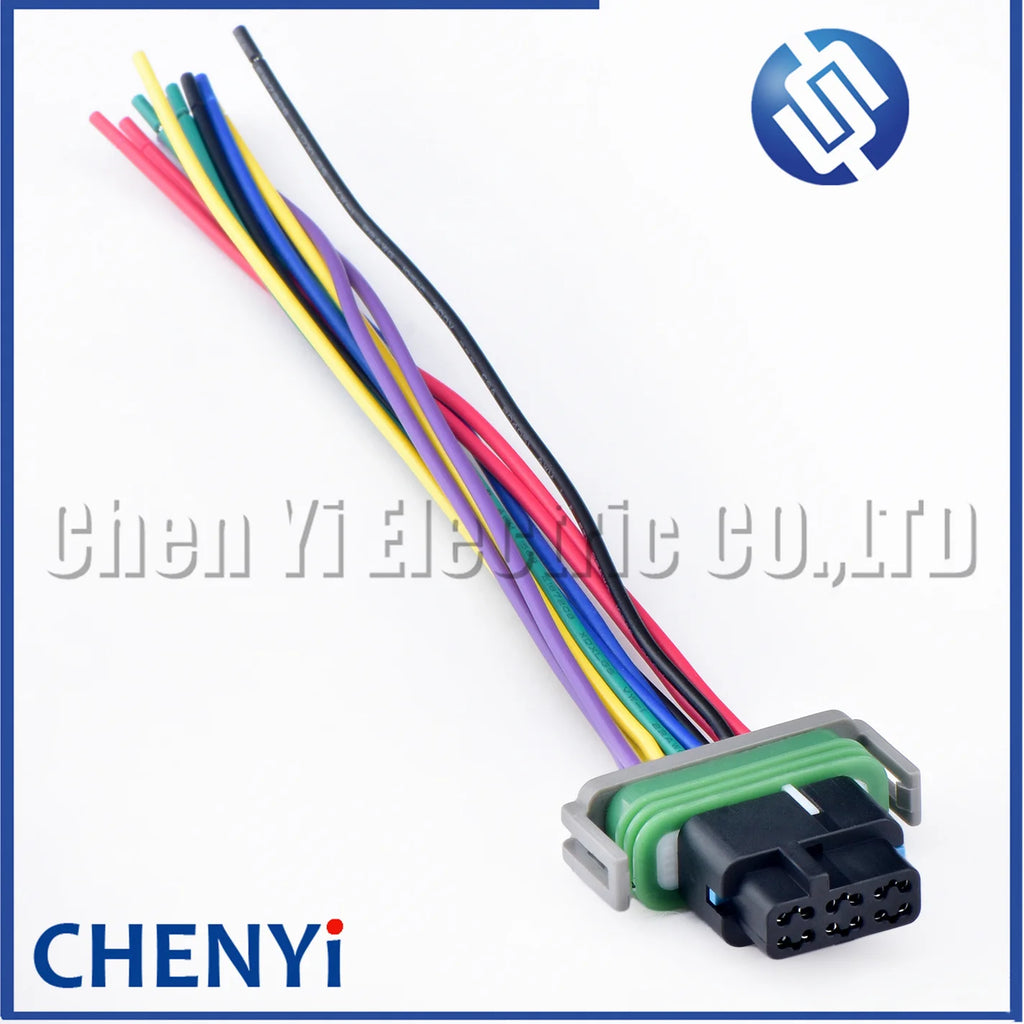 12 Pin female automotive waterproof Miniature connector motorcycle tachometer Wire harness plug DJ7127A-0.8-21 For Harley
