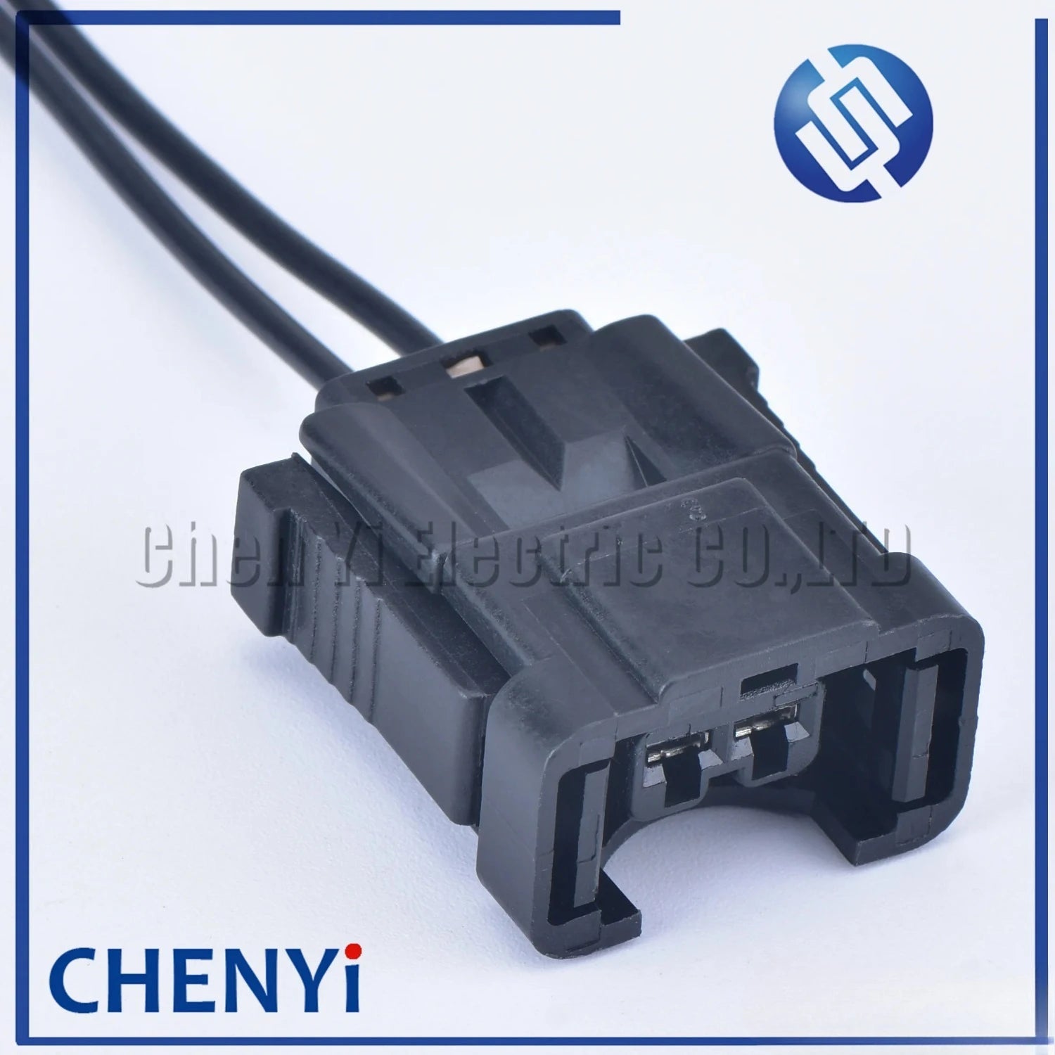 2 pin female auto housing waterproof plug wiring harness cable connector MG640543-5 with 15cm 18AWG wire