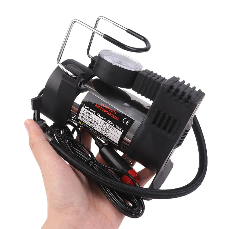 Auto Repair Tool Accessories 12V 100PSI Car Air Pump Portable Air Compressor Mini Car Digital Tyre Inflator Tyre Inflatable Pump