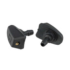 2Pcs Car Front Windshield Wiper Nozzle Car Fan-shaped Mist Windscreen Washer Water Spray Jets Nozzles Accessories
