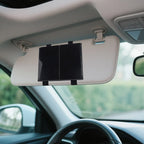 3-Way 360-Degree Folding Mirror For Haircuts Shaving & Makeup Convenience Foldable Car Cosmetic Mirror  Large Screen
