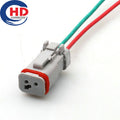 2 Pin 1.6mm Female Automotive waterproof connector harness plug D For Heavy duty truck EBC system W2SA