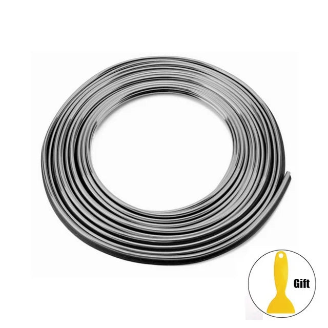 Car Styling Universal DIY Decoration Flexible Strips 5M/3M Interior Moulding Trim Strips Trim Dashboard Door Car-styling Tools