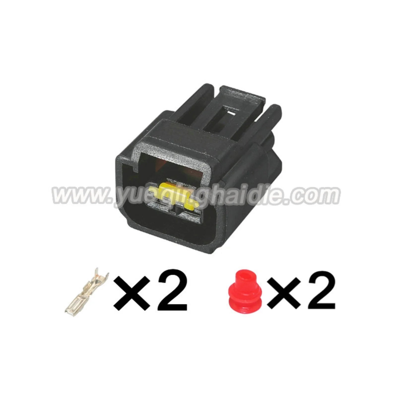 2PIN Connector Waterproof 2.3mm Series Male Female Connectors Wiring Harness  Cable Socket For Ford Focus FW-C-2M-B FW-C-2F-B