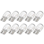 10 Pcs 5/21W Clear Glass Turn Signal Stop Brake Tail Light Bulbs LED Turn Singal Light Reverse Brake Backup Lamp Tail Light