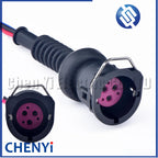 3 Pin Automotive waterproof connector Engine Wire harness Plug 443971920 443 971 920 443972921E with 15cm wires
