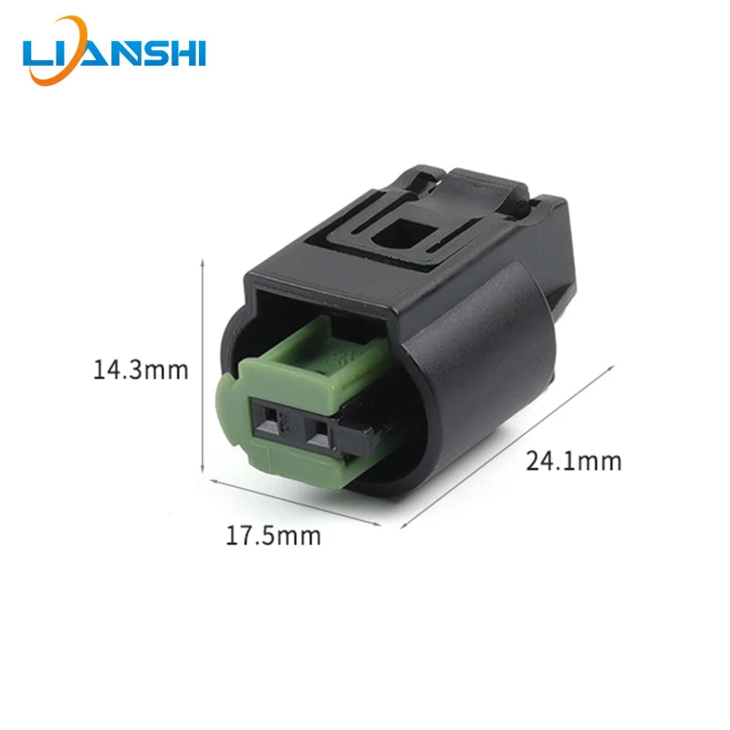1-967570-3 968405-1 For BMW Sensor reversing Radar wiring harness plug 2p connector with terminal 1-967644-1