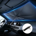 Motorcycle Front Windshield Car Sunshade SUV Heat Insulation Sunscreen Blocking Curtain for Small Cars Compact Vehicles Amagi