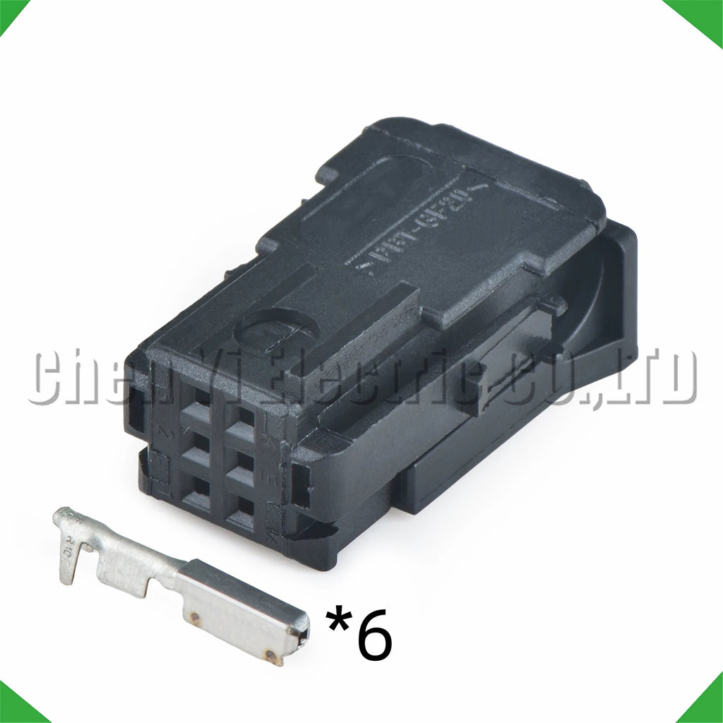 6-Pin Auto Connector Connector Rearview reverse mirror harness 953382-1 953382-2 953382