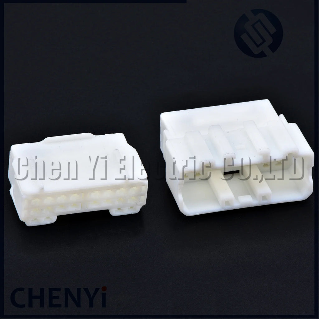 20 Pin male female Car Socket Auto Low Current Cable Adapter Automobile Replacement Connector Plug 6098-7360 6098-7357 With Pin