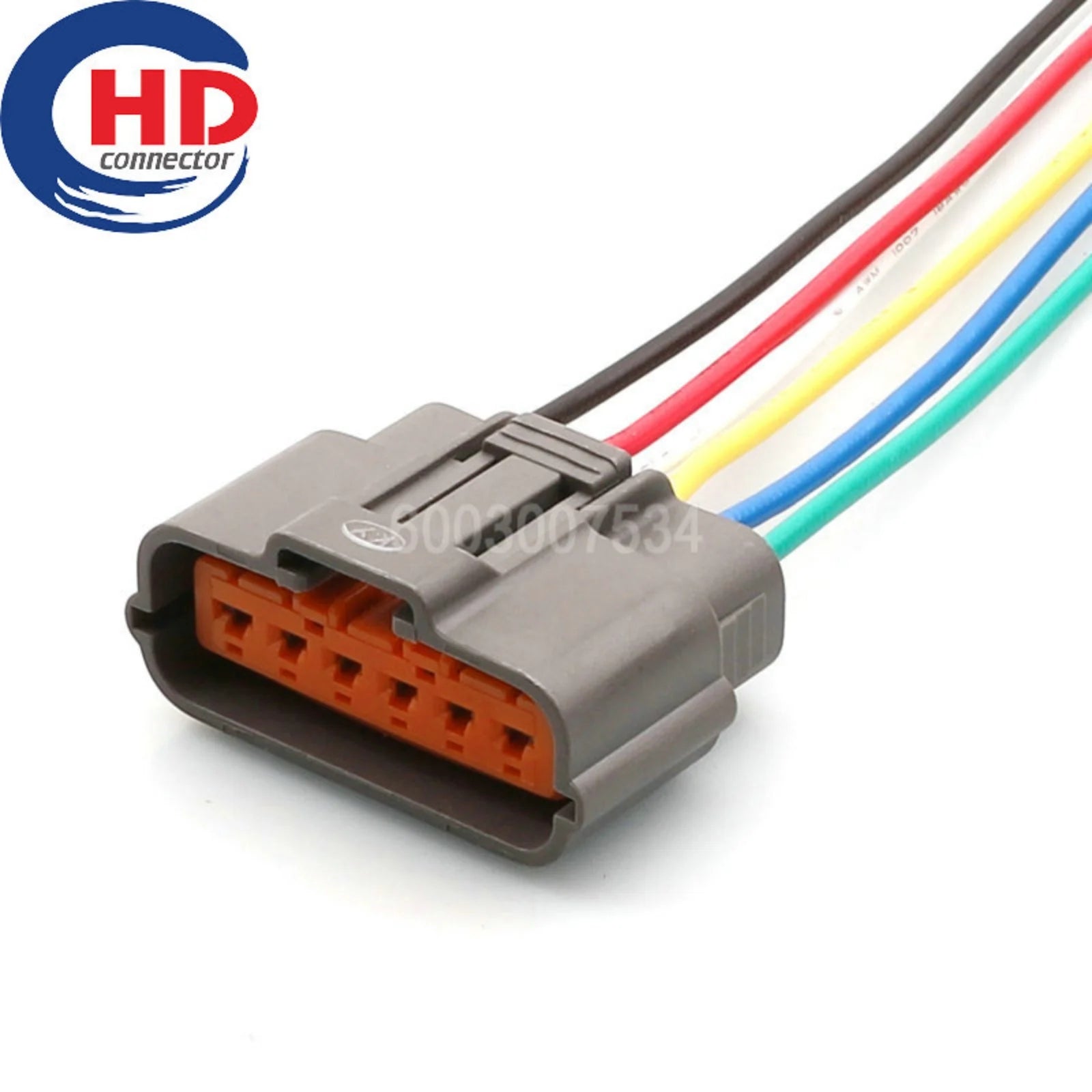 6 Pin Connector Waterproof 2.2mm Series Female Connector Motorcycle Electrical Harnesses Wiring Harness 6195-0035