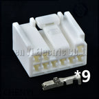 9 Pin Auto connector 6248-5270 90980-11535 6249-1229 90980-11534 For Toyota 4Runner Towing Converter Control Module Relay plug
