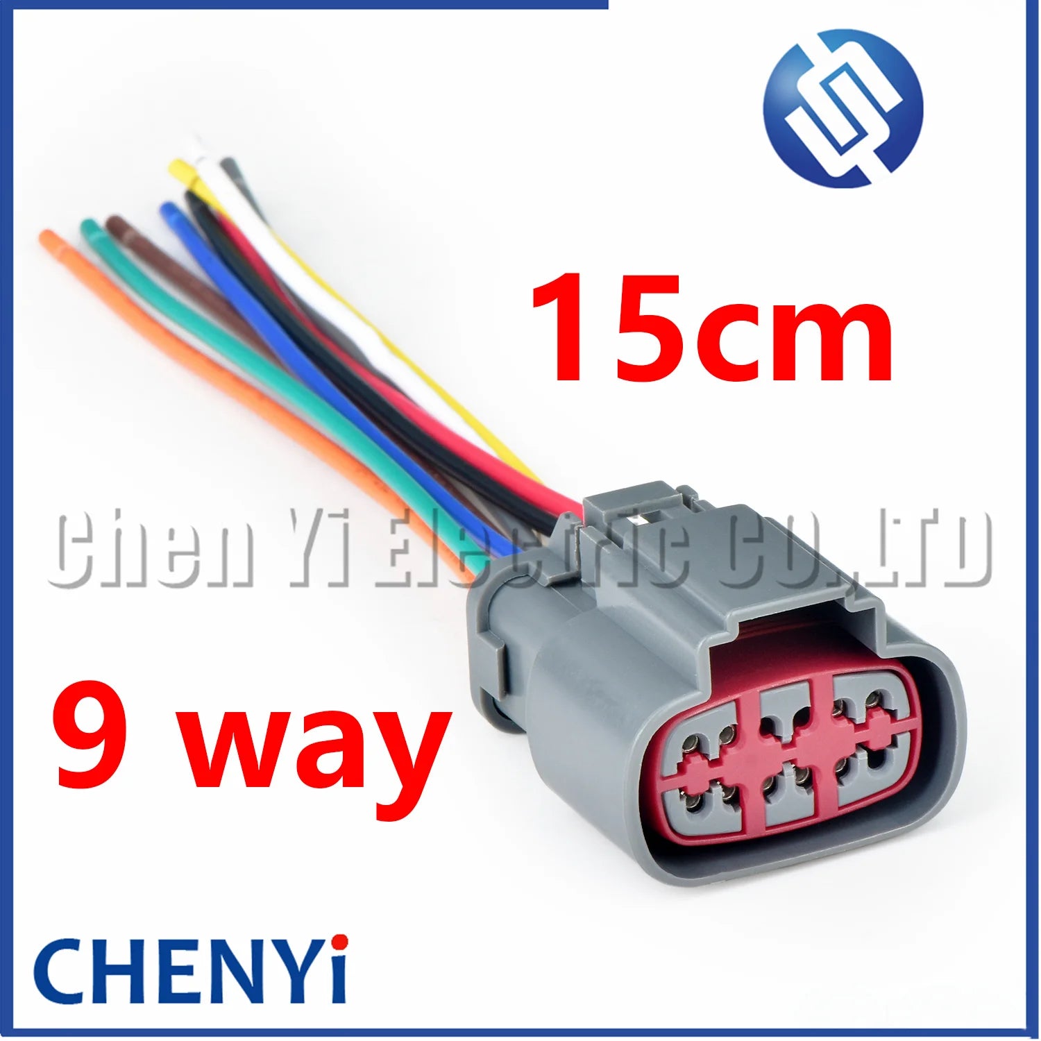 9 Pin Auto connector Solenoid Wire harness plug 3U2Z-14S411-VCA 350-0067 For Ford E40D & 4R100 Model Transmissions 1995-2007