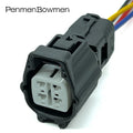 1 Set 4 Pin Car TS Rear Pedal Oxygen Plug Wiring Harness Male Female Electrical Cable Connectors for 6188-0472 6189-0685
