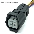 1 Set 4 Pin Car TS Rear Pedal Oxygen Plug Wiring Harness Male Female Electrical Cable Connectors for 6188-0472 6189-0685