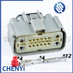 Grey 16 Pin（4B+12S）hybrid wire Automobile waterproof connector engine plug 34985-1602 34985-1607 for Cadillac Ford Buick