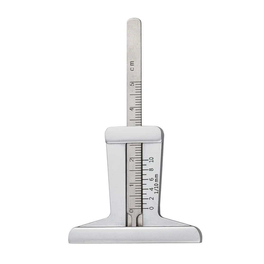 1pc Car Tire Tread  Depthometer Measuring Ruler Ruler Tread Depth Inspection Vernier Caliper Tool Depth Indicator Gauge Gage