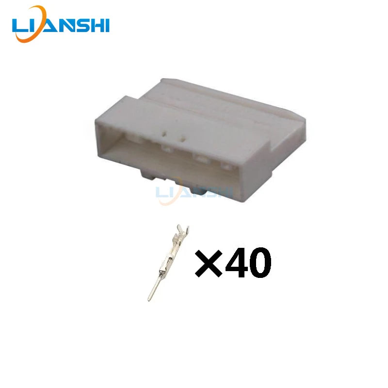 6098-5585/1318389-1/1376113-2 is suitable for Toyota instrument automotive wiring harness plugs with 40 holes