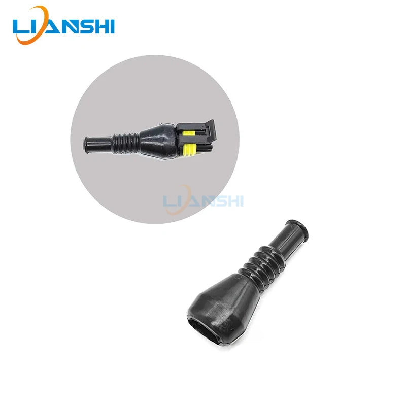 Automotive wire harness dust thread silicone sheath 1.5 series DJ7021-1.5HID connector tail clip 1-6 holes