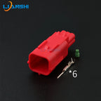 MWTR(P)B-06-1A-R red 6P electronic fuel injection motorcycle ODB diagnostic connector DJ7069Y-0.6-11/21