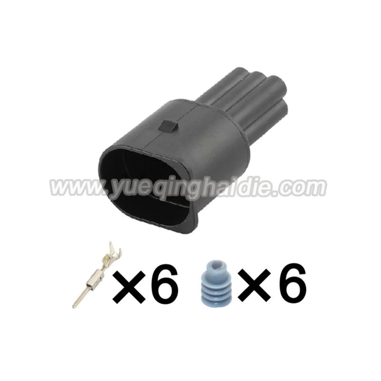 6 Pin Waterproof Connector 1.5 mm Male Female Connectors Wiring Harness For Toyota 284716-3/284717-3