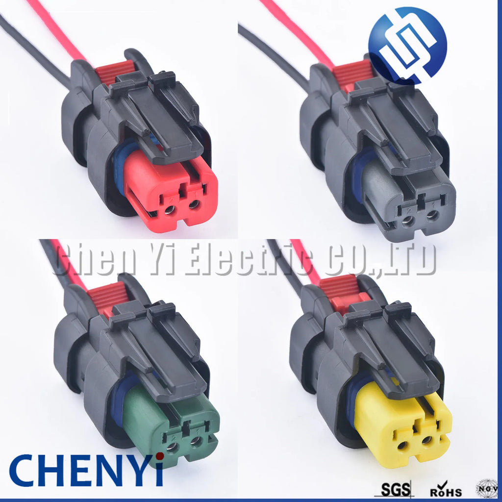 2 Pin Auto Sensor plug Camshaft Solenoid valve Connector For CAT Excavator Carter 776522-1776522-2 776522-3 776522-4 776427-1
