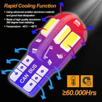 10/20PCS W5W T10 LED Bulbs Canbus 5730 8SMD 12V 6000K 194 168 LED Car Map Dome Lights Parking Light Auto Signal Lamp Amagi
