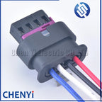 4 Pin Fuel Injector Intake Pressure Sensor Plug Nitrogen oxygen sensor plug water temperature sensor Connector Pigtail 1718657-1