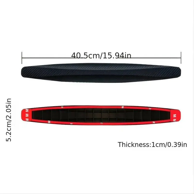 Car Bumper Protector Strip 6/4 PCS Guard Corner Protection Strips Scratch Protector Crash Anti Collision Auto Accessories amagi