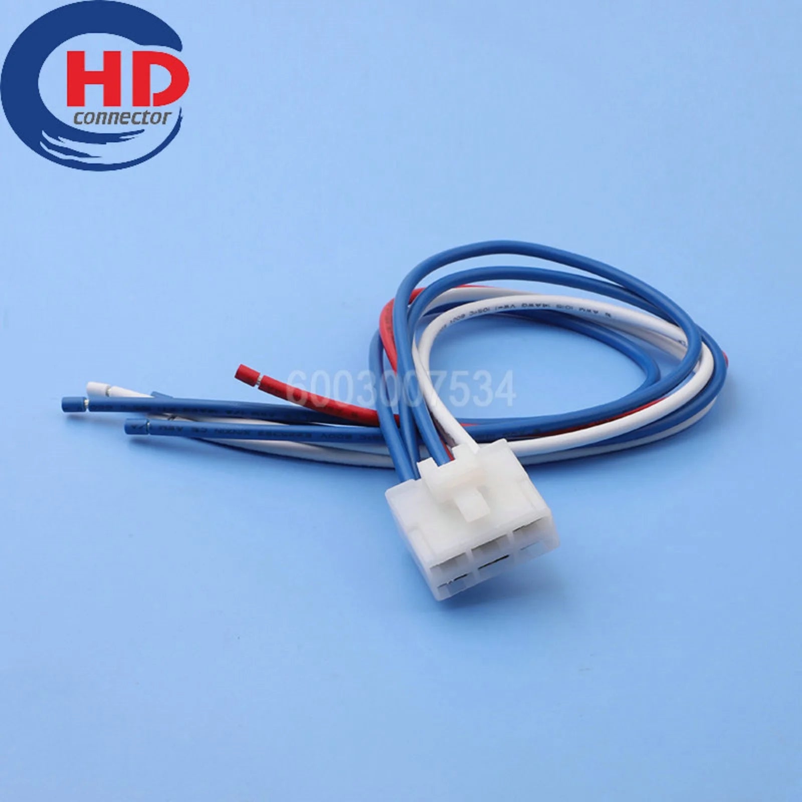 6 Pin Connector Unsealed 6.3mm Series Female Connectors Cable Plug Motorcycle Electrical Harnesses Wiring Harness 6111-2008