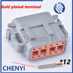 12 Pin DTM Connector DTM15-12PA DTM13-12PA PBC Straight Needle bender Seat DTM06-12SA DTM04-12PA DTM15-12PA-G003 For Deutsch