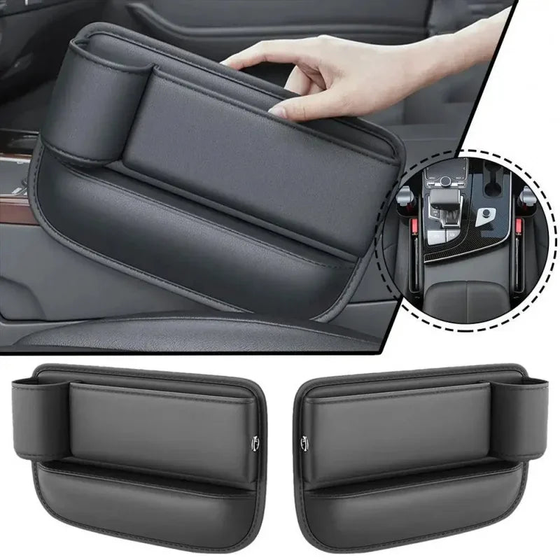 Car Seat Gap Organizer Storage Box Pocket Multifunction Universal Wallet Keys Card Cup Phone Holder Auto Interior Amagi