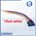 6 Pin Female Auto Rear Lamp Plug Wiring Harness Seat Height Adjuster Connector 1S0972706 1S0 972 706