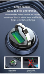 Motorcycle Hidden Car Charger Super Fast Charge Car Cigarette Lighter Conversion Plug One for Two Invisible Car Charger Amagi