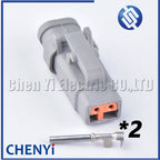 2 3 4 6 8 12 Pin Waterproof Connector Plug DTM06-2S-E007 DTM06-3S-E007 DTM06-4S-E007 DTM06-6S-E007 DTM06-8S-E007 DTM06-12S-E007