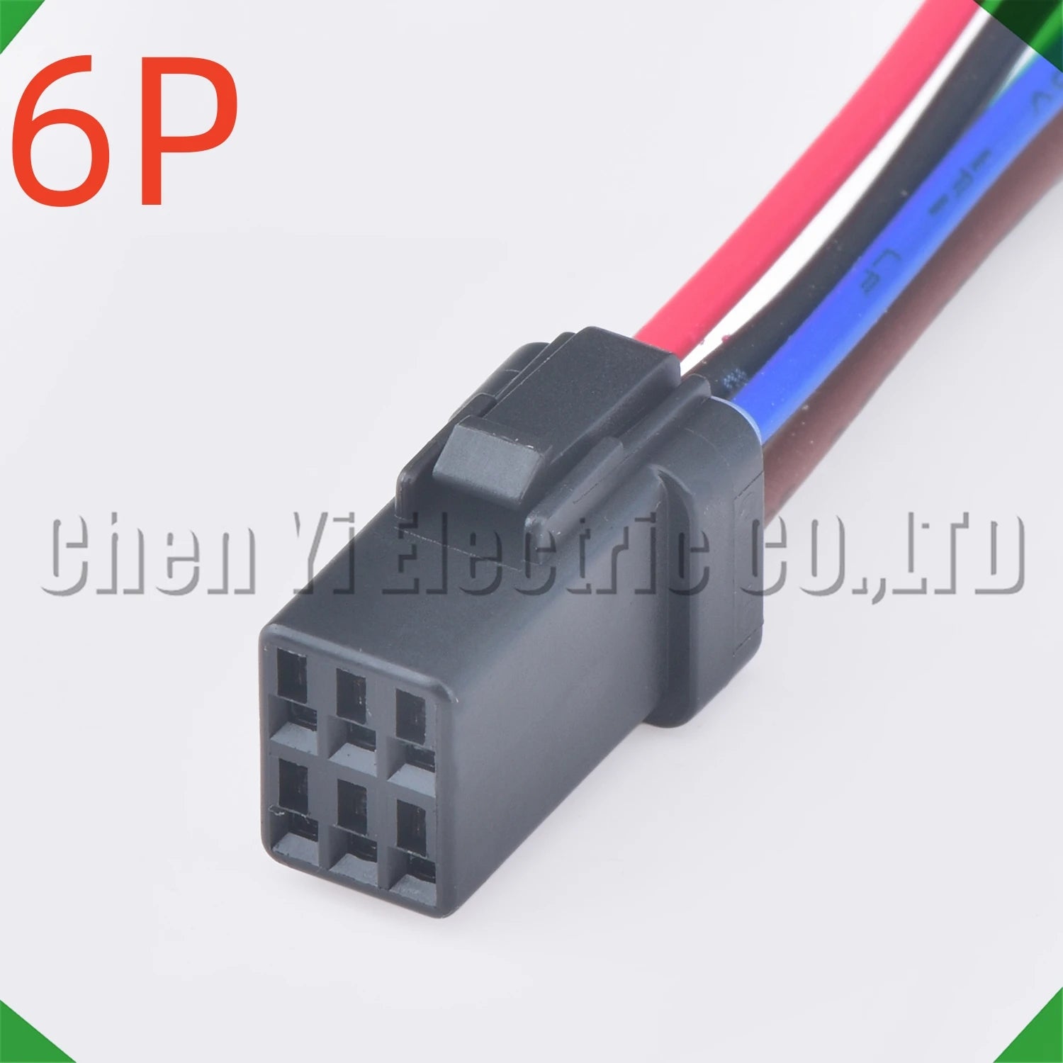 6 Pin Auto Waterproof Electronic Connector Wire Harness Butt Plug For 06R-JWPF-VSLE-S 0...