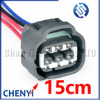 6 Pin Car headlamp harness plug Accelerator Throttle Pedal Connector MG641107-5 90980-11034 7282-7064-40 7283-7064-40 For Toyota