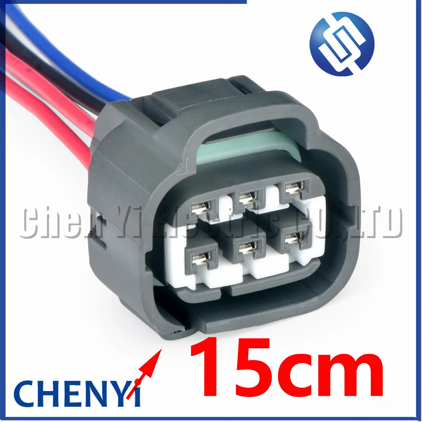 6 Pin Car headlamp harness plug Accelerator Throttle Pedal Connector MG641107-5 90980-11034 7282-7064-40 7283-7064-40 For Toyota