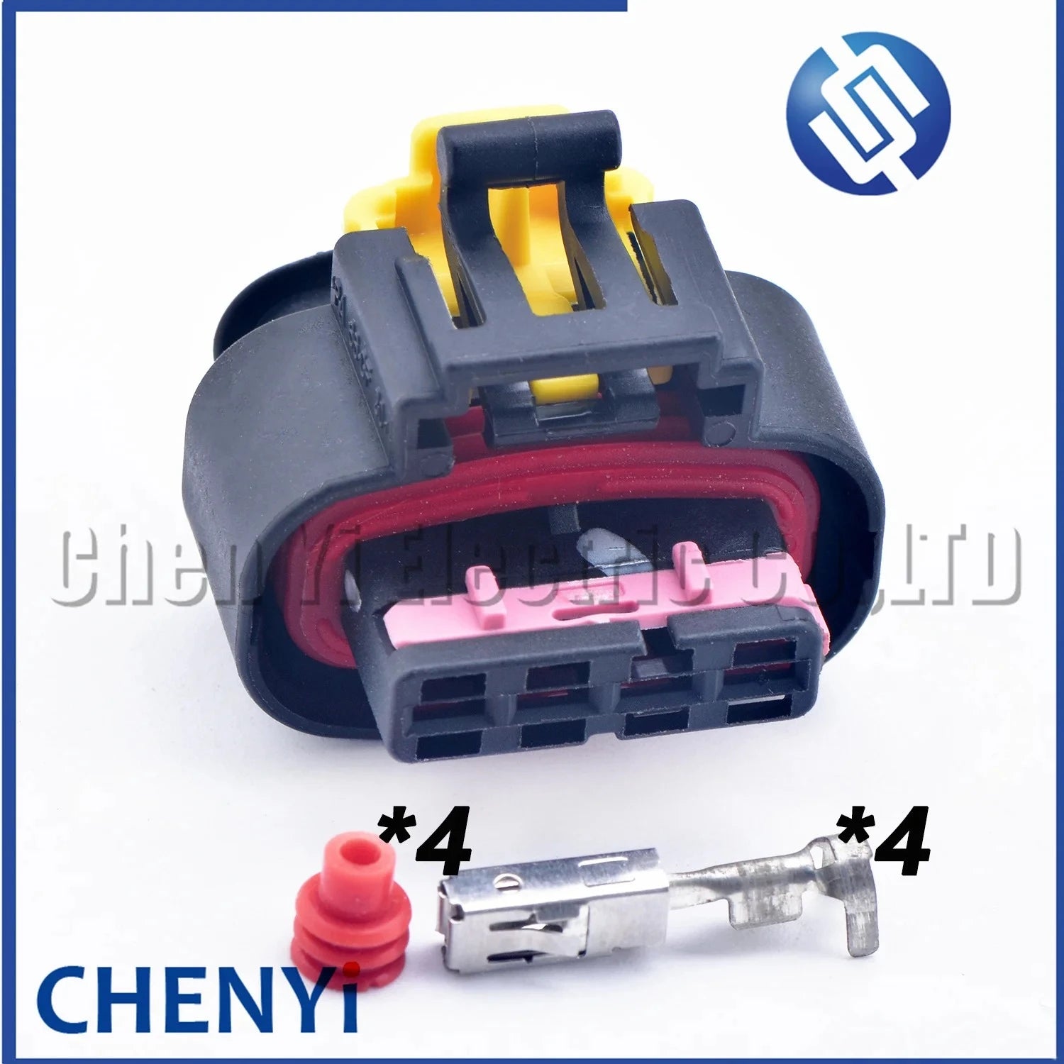 4 Pin female Automobile waterproof connector Engine ignition coil Wire harness Plug For Borgward BX3 BX5 BX6 BX7 Nissan