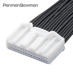 1 Set 4 8 12 16 24 32 40 Pin Car Navigation Reversing Audio Vehicle Central Control Electrical Connector Wire Harness Plug