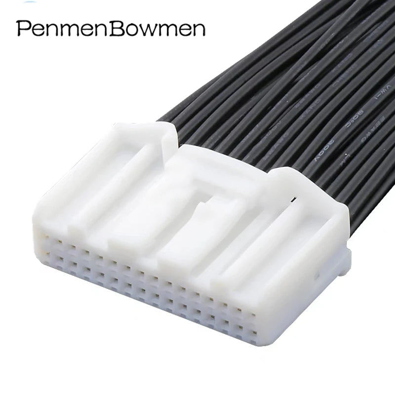 1 Set 4 8 12 16 24 32 40 Pin Car Navigation Reversing Audio Vehicle Central Control Electrical Connector Wire Harness Plug