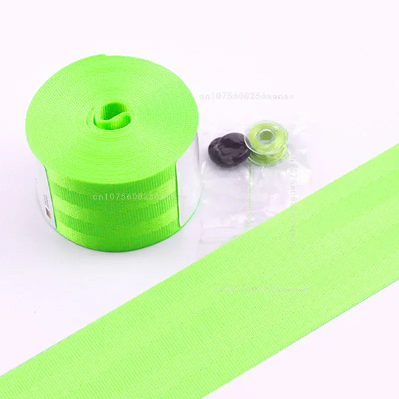 Car Seat Belt Auto Strengthen Seat Belt Webbing Fabric Racing Car Modified Seat Safety Belts Car Accessories Amagi