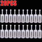 5-30PCS Car Paint Spray Gun Filter Anti Clogging Paint Feed Nozzle Replaceable Nylon Fine Mesh Filters for Automotive Detailing