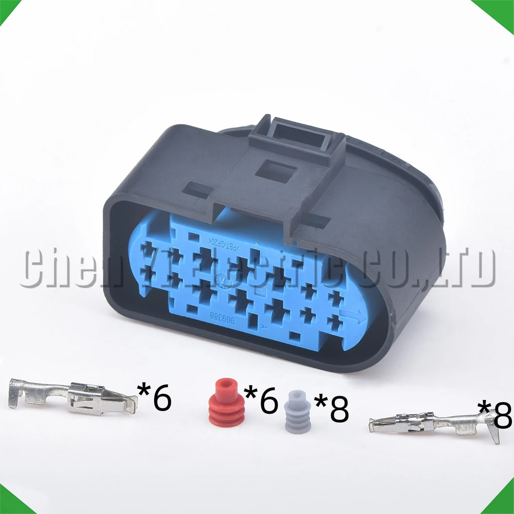 14-Pin Connector Headlight Connector 1719105-2 1J0973737 1J0973837 1719105-1 headlight