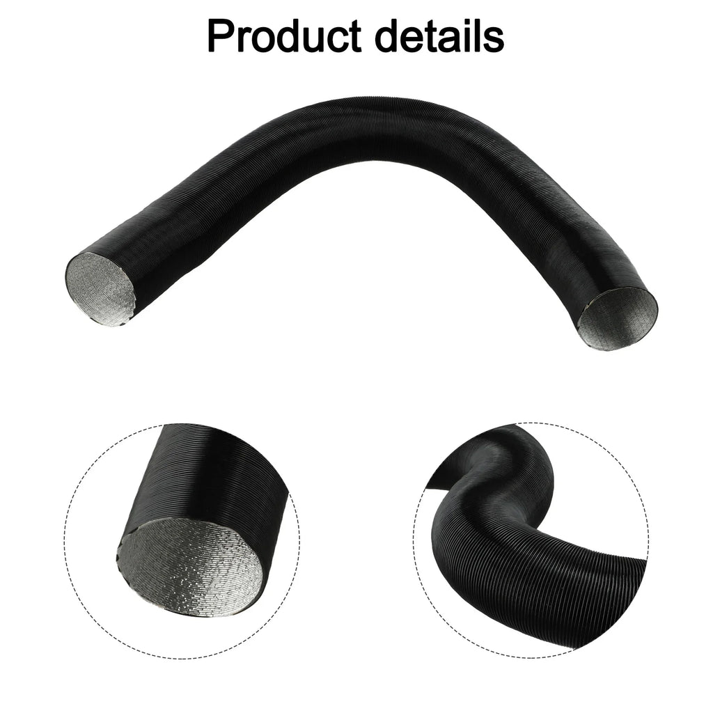 60 Mm Heating Duct Auxiliary Heater Accessories Aluminium Foil Air Intake Hose For Car Camper Heater Duct Pipe Tube Hose