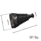 Automotive wire harness dust thread silicone sheath 1.5 series DJ7021-1.5HID connector tail clip 1-6 holes